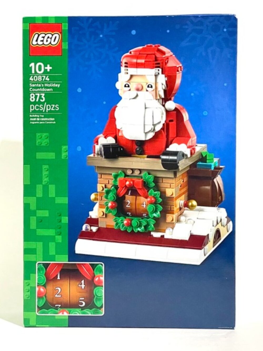 Lego 40874 Santa’s Holiday Countdown Christmas NIB New in Hand
